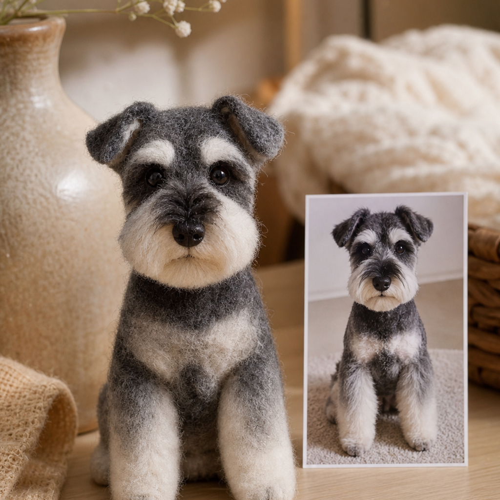 Custom vintage oil pet portrait artwork